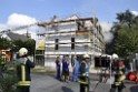 Dachstuhlbrand Koeln Poll Geislarerstr P393